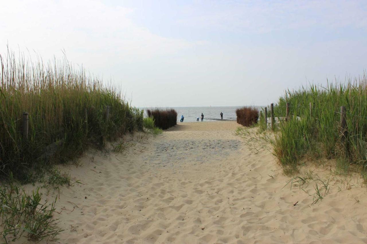 Schicke Fewo 150M Vom Strand Kostenlos Wlan Grosses Schwimmbad Sauna Cuxhaven Eksteriør bilde